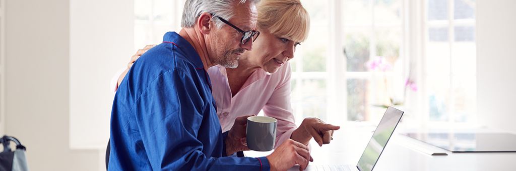 A couple checks the tax rules for long-term care benefits.